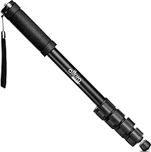 Altura Photo 62-Inch Camera Monopod - Heavy Duty Stand for Canon, Nikon, & Sony Mirrorless & DSLR Cameras - Steady Photography, Lightweight & Portable - Easy to Carry with Pouch