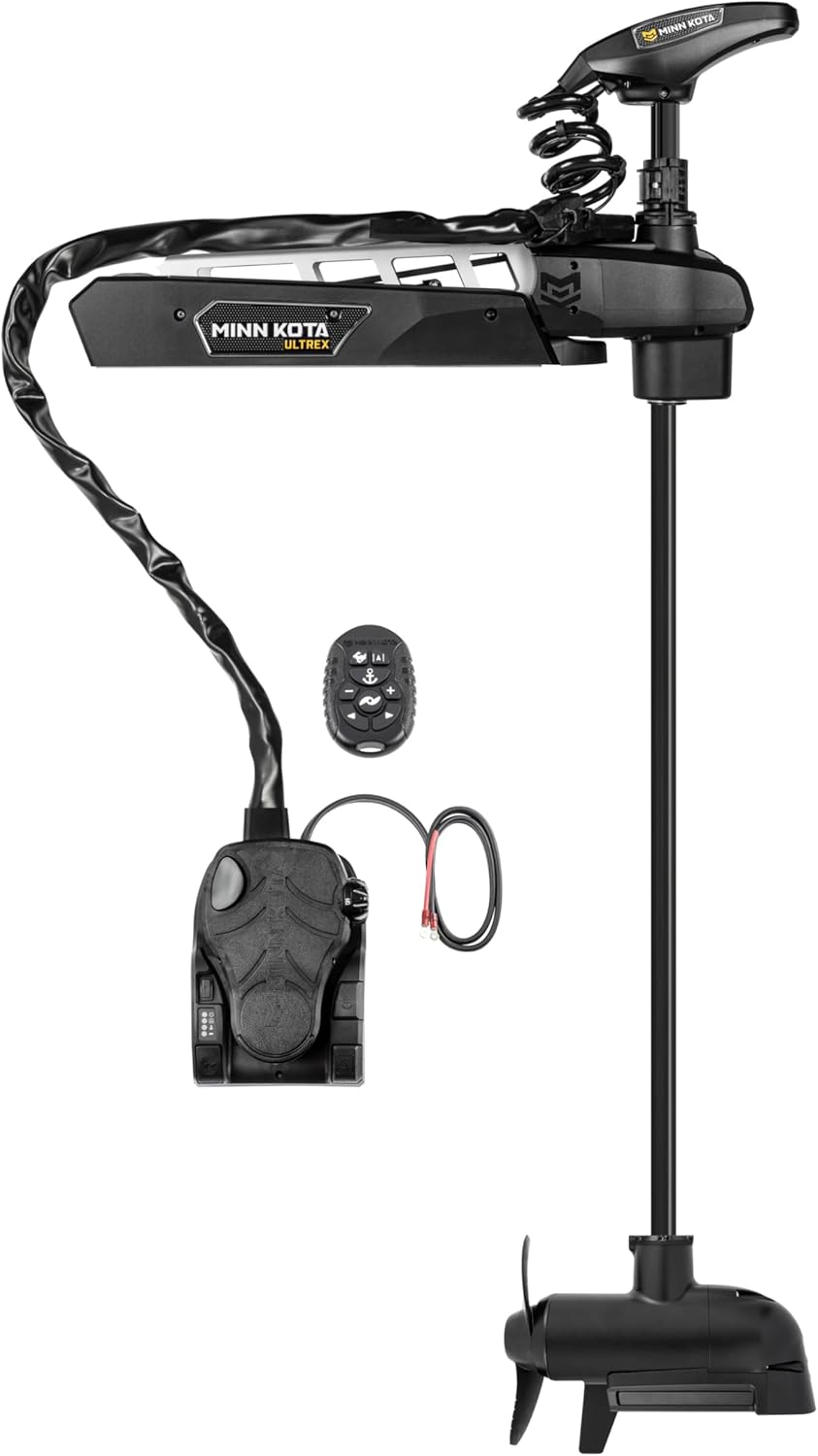 Minn Kota 1368922 Ultrex Quest 90/115 lb. Thrust, 60" Shaft, MEGA Side Imaging, Micro Remote