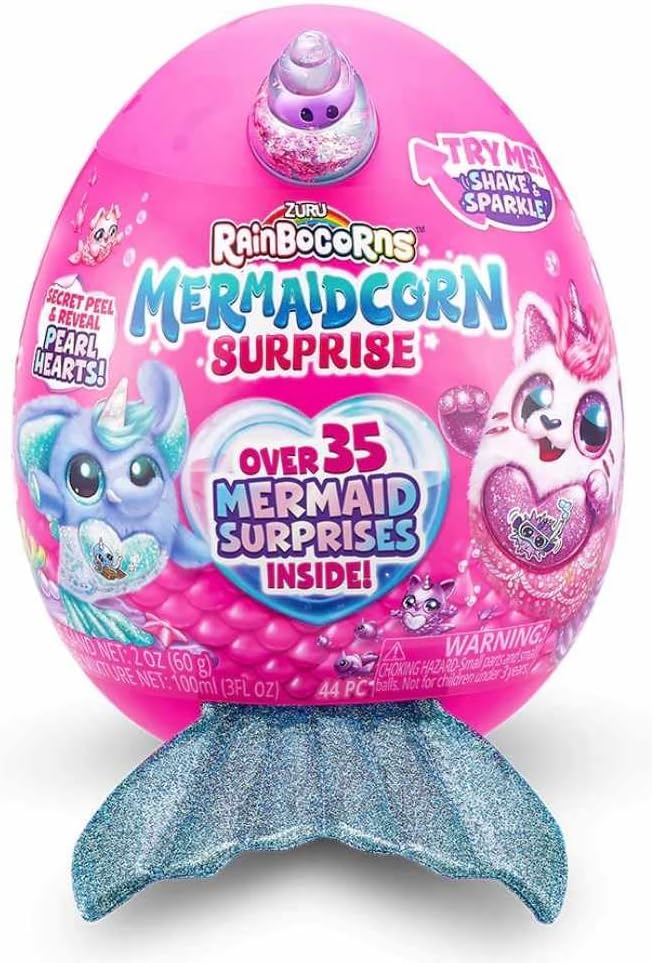 COLOR LAND TOYS Rainbocorns Mermaidcorn Surprise Plush (ZUR-9283)