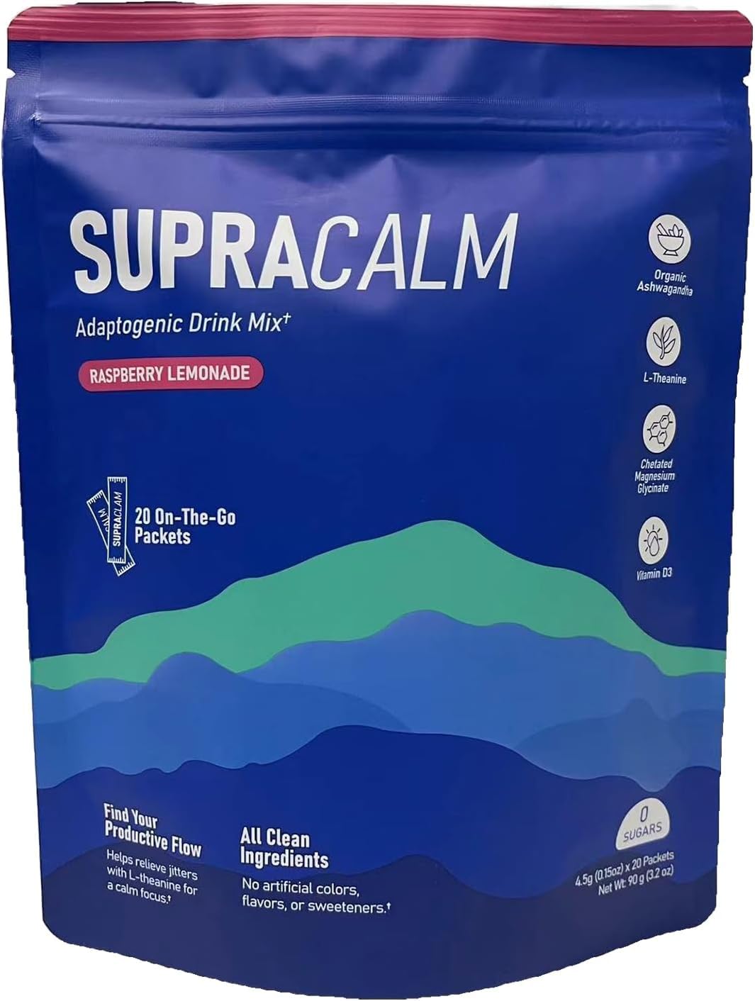 Ultimate Energizing Powdered Drink Mix for Relaxation & Focus & Sleep– 20 Servings