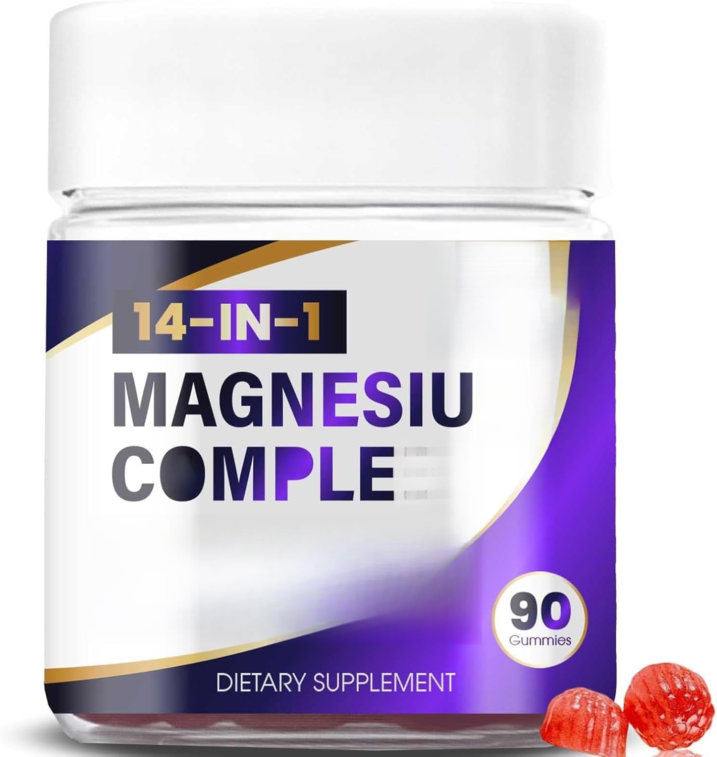14-inch 1 Magnesium Complex Gummy, Sleep Support，a Fondant from Muscle Recovery to Nervous System Balance