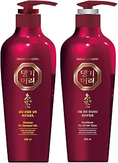 Daeng Gi Meo Ri Nourishing Shampoo & Conditioner Set - Strengthens and Promotes Hair Growth, 16.9 fl oz (500 ml) Each