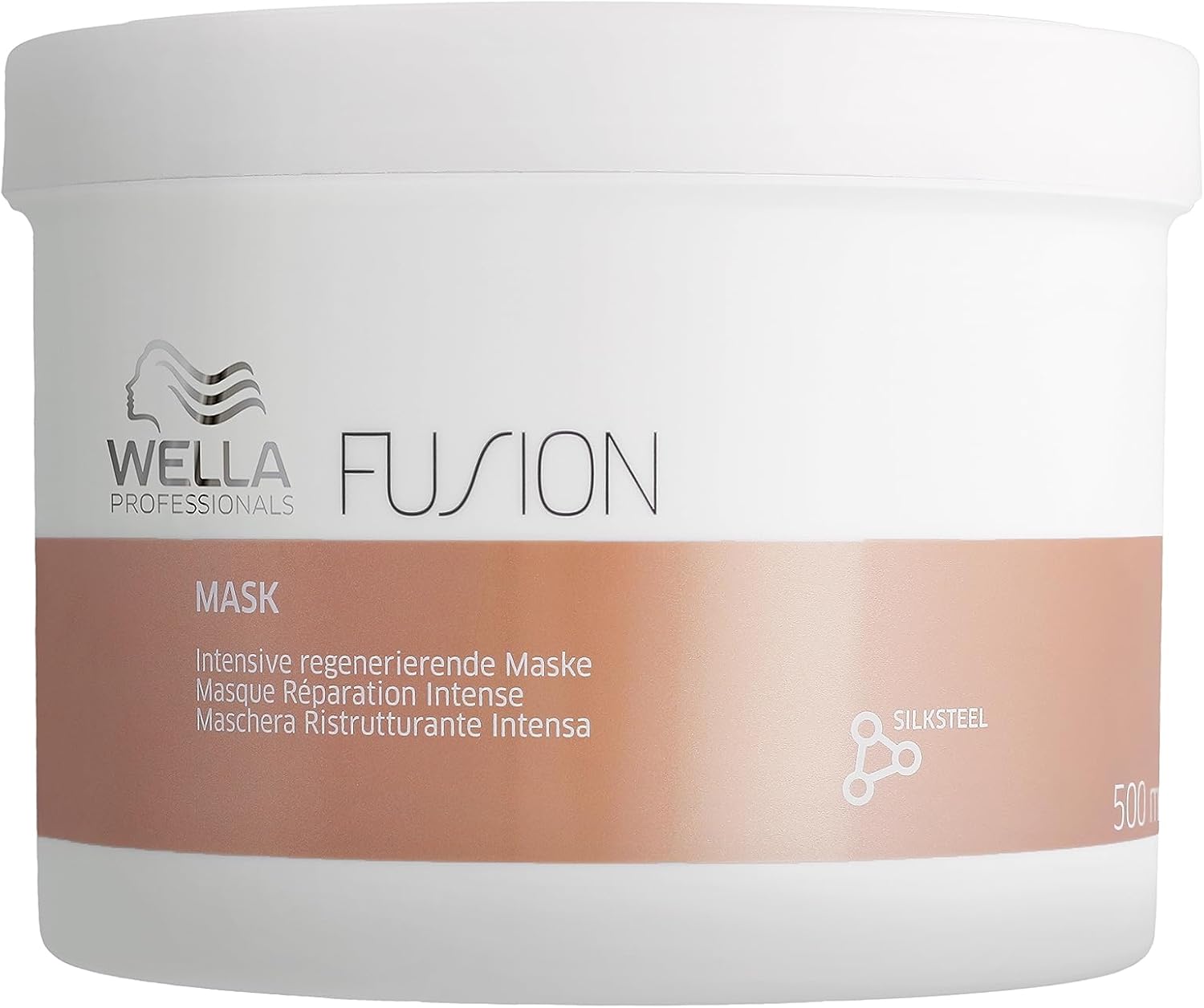 Wella Professionals Fusion Intense Repair, Protection against Hair Breakage and Damage, Professional Hair Care, Hair Mask, 500ml