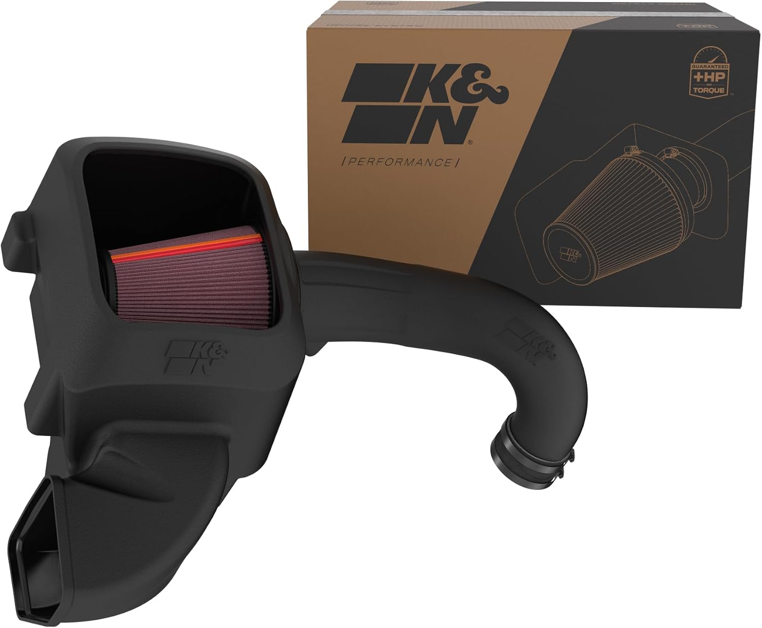 K&N NextGen Cold Air intake compatible with RAM 1500/2500/3500 2009-2018 & 1500 Classic 2019-2024 5.7L V8 (50-1561)