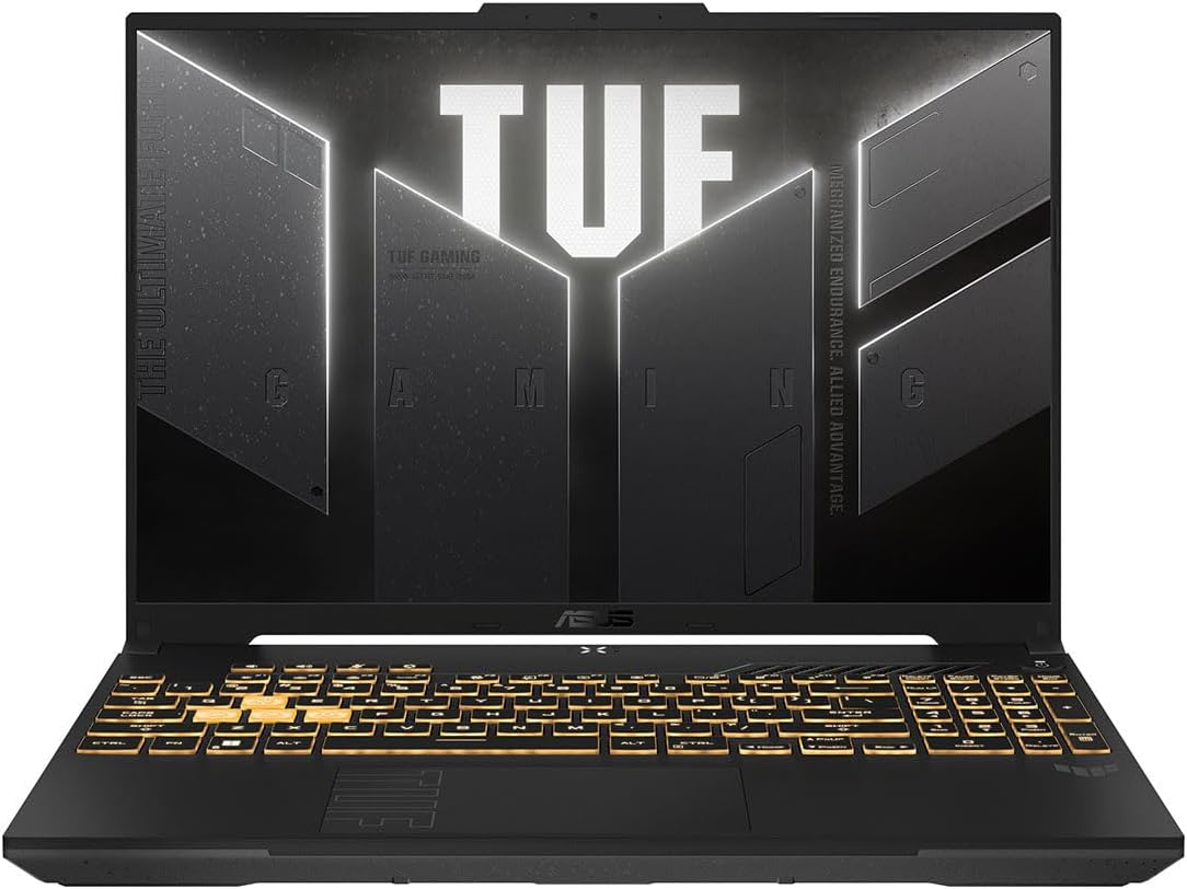 ASUS TUF Gaming F16 Gaming Laptop, 16” FHD+ 165Hz 16:10 Display, Intel® Core™ i7-13650HX, NVIDIA® GeForce RTX™ 4060, 16GB DDR5, 512GB PCIe Gen4 SSD, Wi-Fi 6, Windows 11, FX607JV-ES73