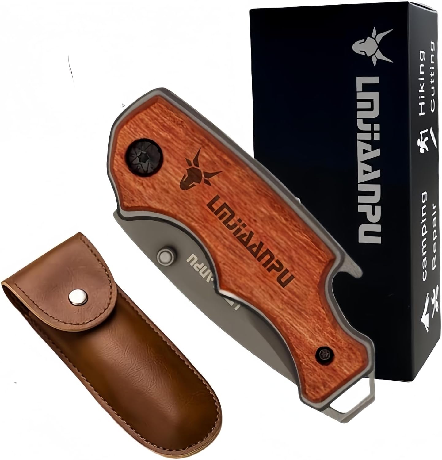 Multi-Tool Camping Multitool Accessories Utility Pocket Cutter Tool Folding EDC Stainless Steel Multitool Survival Equipment,Pocket Gadgets for Men Outdoor, Camping, Hiking