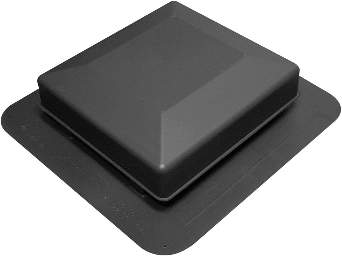 6050BL Roof Vent, 50 Square Inch, Black