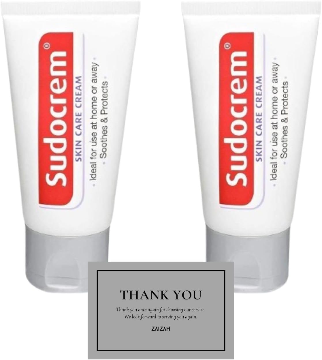 2 x 30g Sudocrem Skin Care Cream Tube - double pack, that is two tubes of 30g each - Very versatile cream, suitable for general skin care, spots, rashes and sores - also excellent for baby nappy care