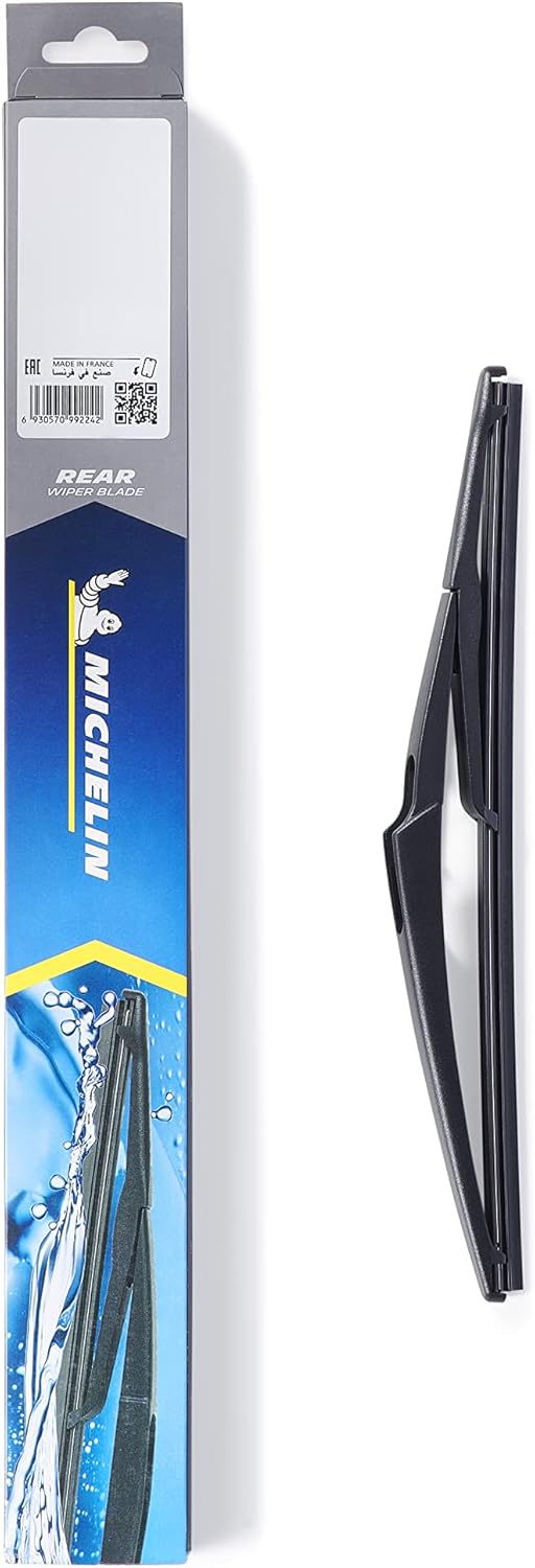 MICHELIN Rear Wiper Blade with Pre-Installed Connector, Original Fit Design, Easy Tool-Free Installation, Length 350mm, ML1261