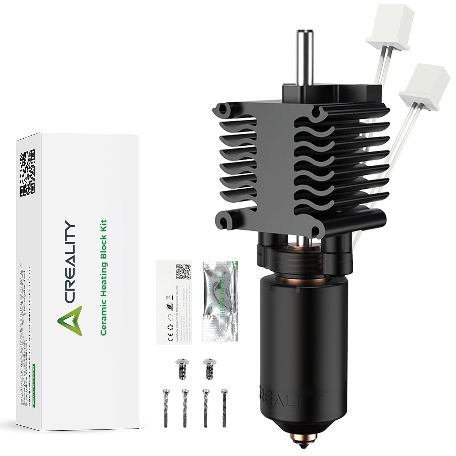 Creality Official Hi Hotend Kit, Upgrades Ceramic Heating Block Kit, Unicorn Quick Swap 3D Printer Nozzle, High Flow Extruder Heater Block, All Metal Integrated Accessories for Creality Hi Combo