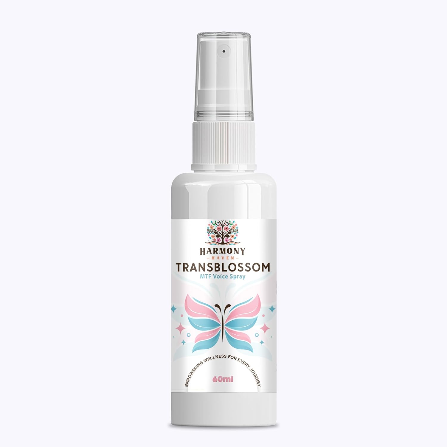 TransBlossom 60ml MTF Voice Spray - Trans, MTF, Transforming