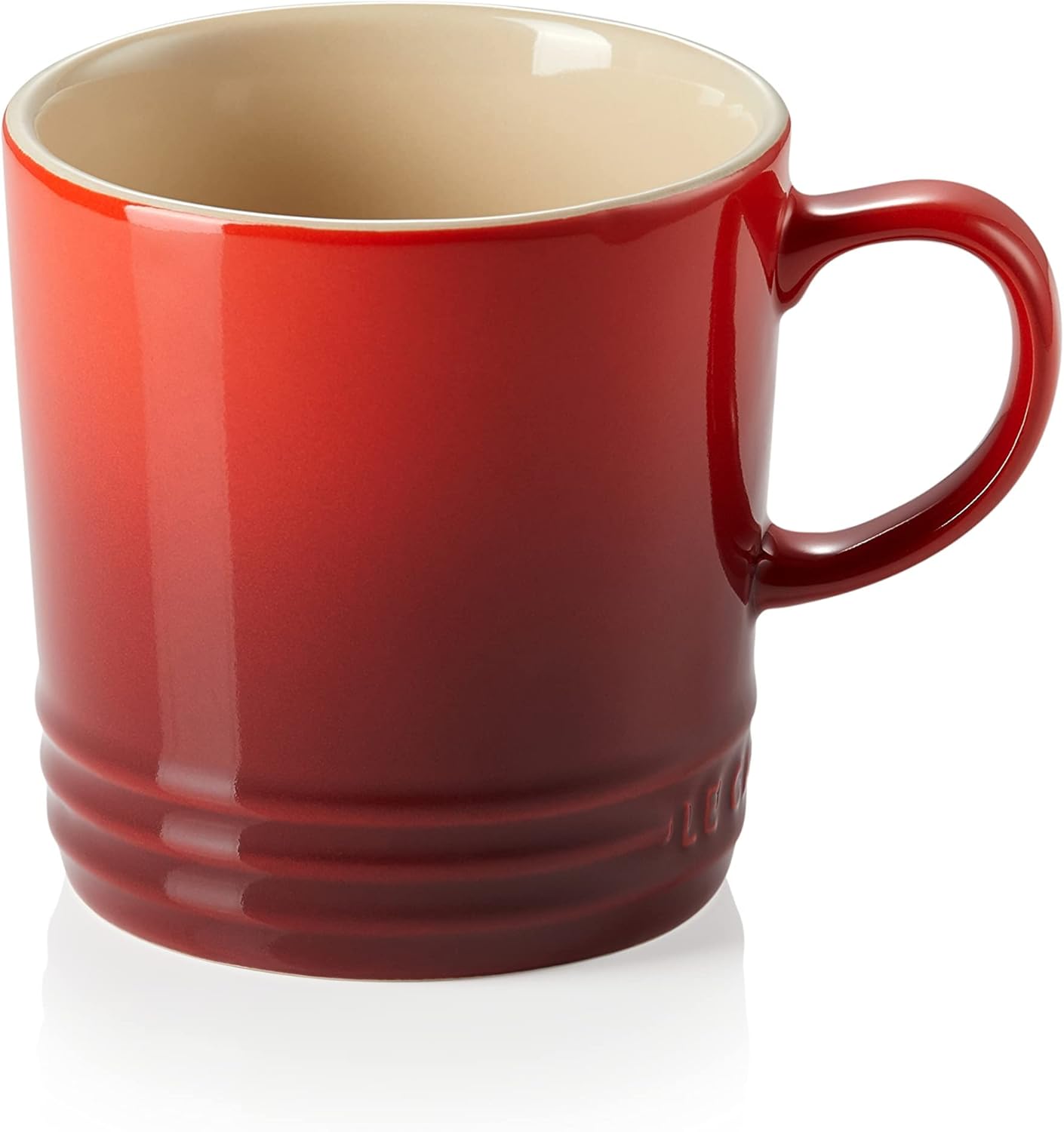 LE CREUSET Stoneware Coffee Mug, 350 ml, Cerise, 70302350600002