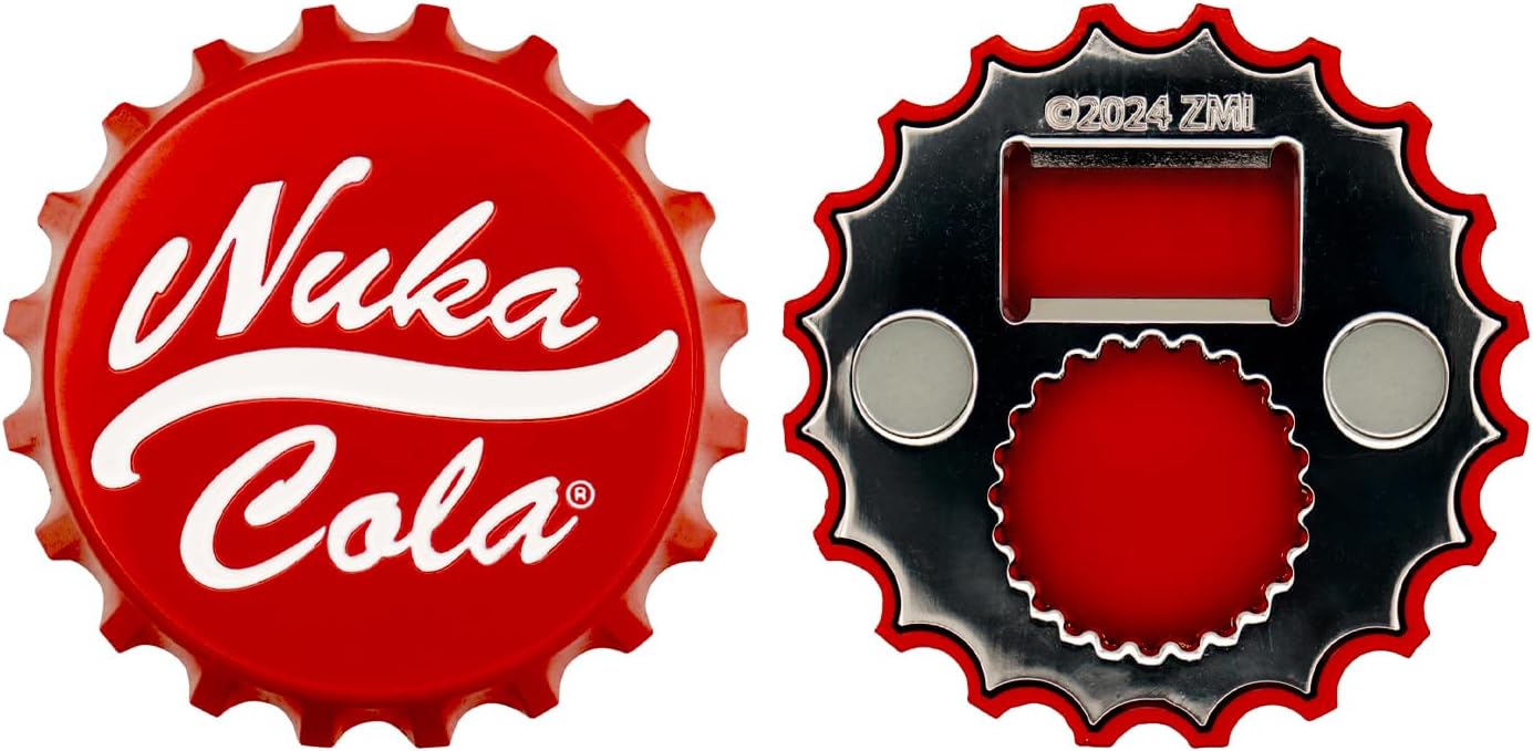 Fallout Nuka-Cola Bottle Opener with Magnetic Reverse - Video game merchandise