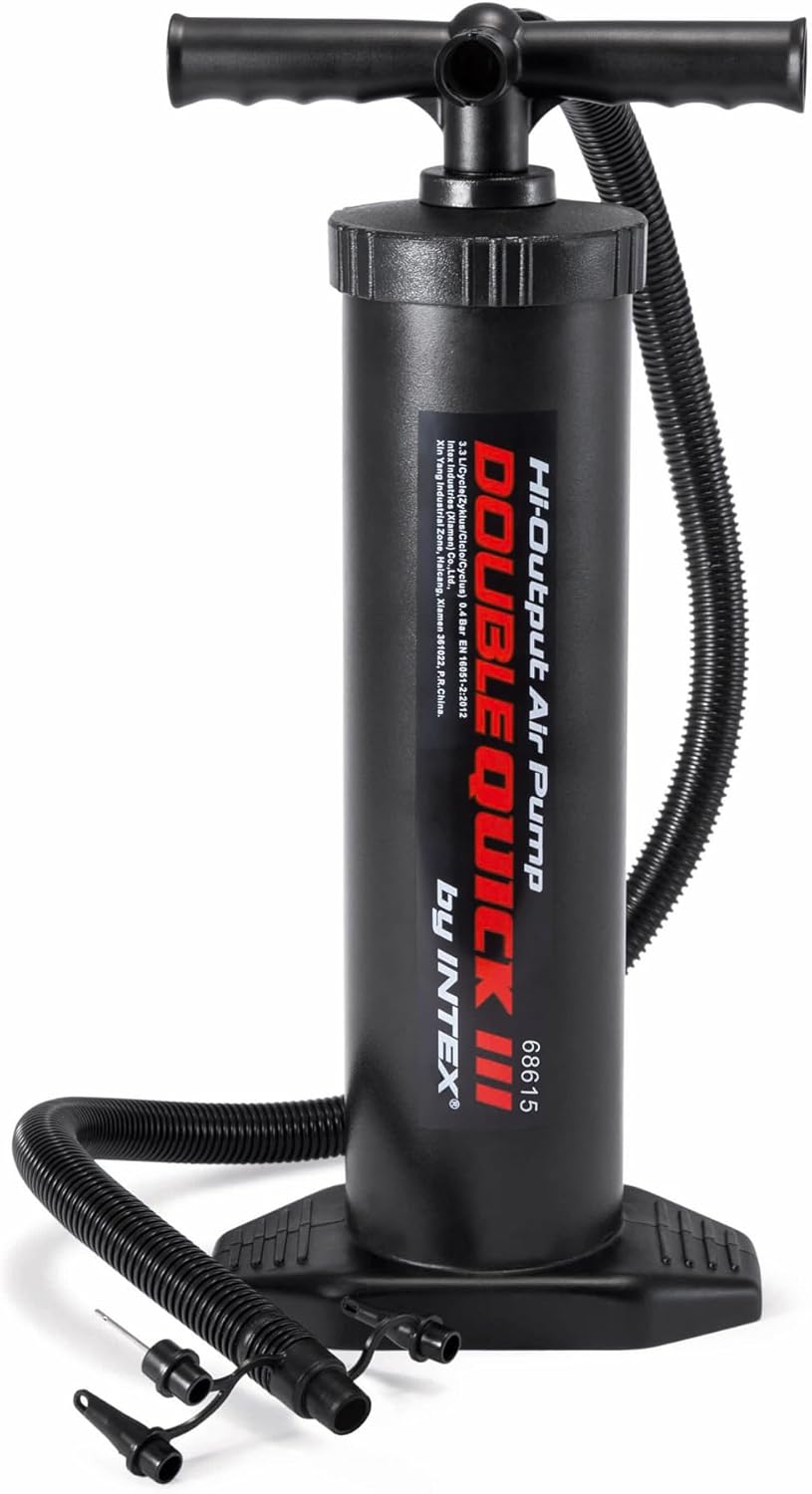 Intex Double Quick III Hand Pump #68615 Black 48 cm