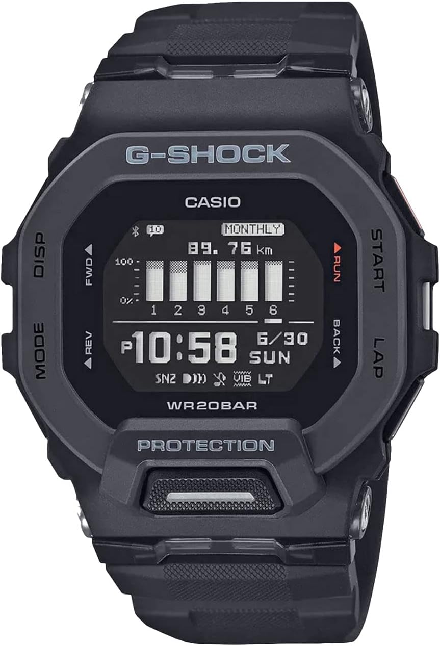 G-Shock Men's GBD200 Square Case Watch Black