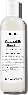 Kiehl's Amino Acid Shampoo, with Amino Acids and Coconut Oil to Clarify and Cleanse, Helps Strengthen Hair, Prevent Breakage, Without Compromising Hydration, Suitable for All Hair Types, Paraben-Free