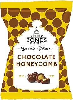 Original Bonds London Especially Delicious Chocolate Honeycomb Candy Sweets Bag Imported From The UK England Delicious Honeycomb Coated In Milk Chocolate An Extra Special Treat British Candy