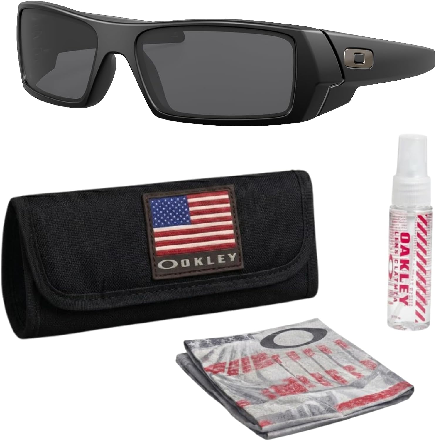 Oakley GASCAN OO9014 Rectangle Shape Sunglasses With Official Eyewear Kit