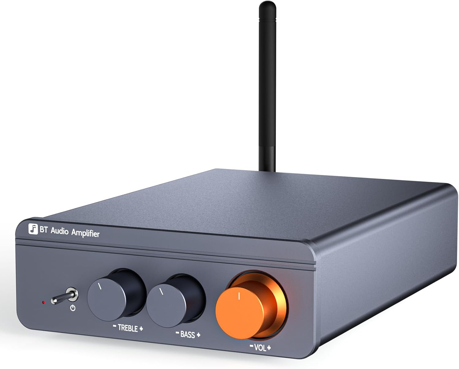 Jancane Bluetooth 5.4 Amplifier, 300W x2 Wireless mini amplifier home audio Stereo, TPA3255 2 Channel class d amp Integrated Receiver with Bass Treble Control for Passive Speakers