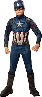 Rubie's Marvel: Avengers Endgame Child's Deluxe Captain America Costume & Mask