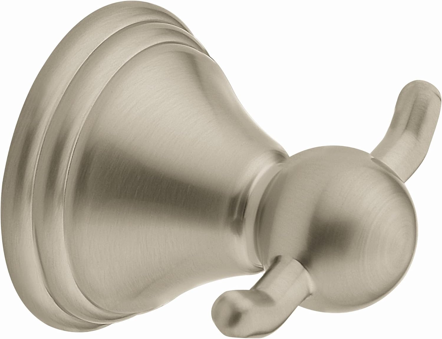 Moen DN8403BN Preston Double Robe Hook, Brushed Nickel