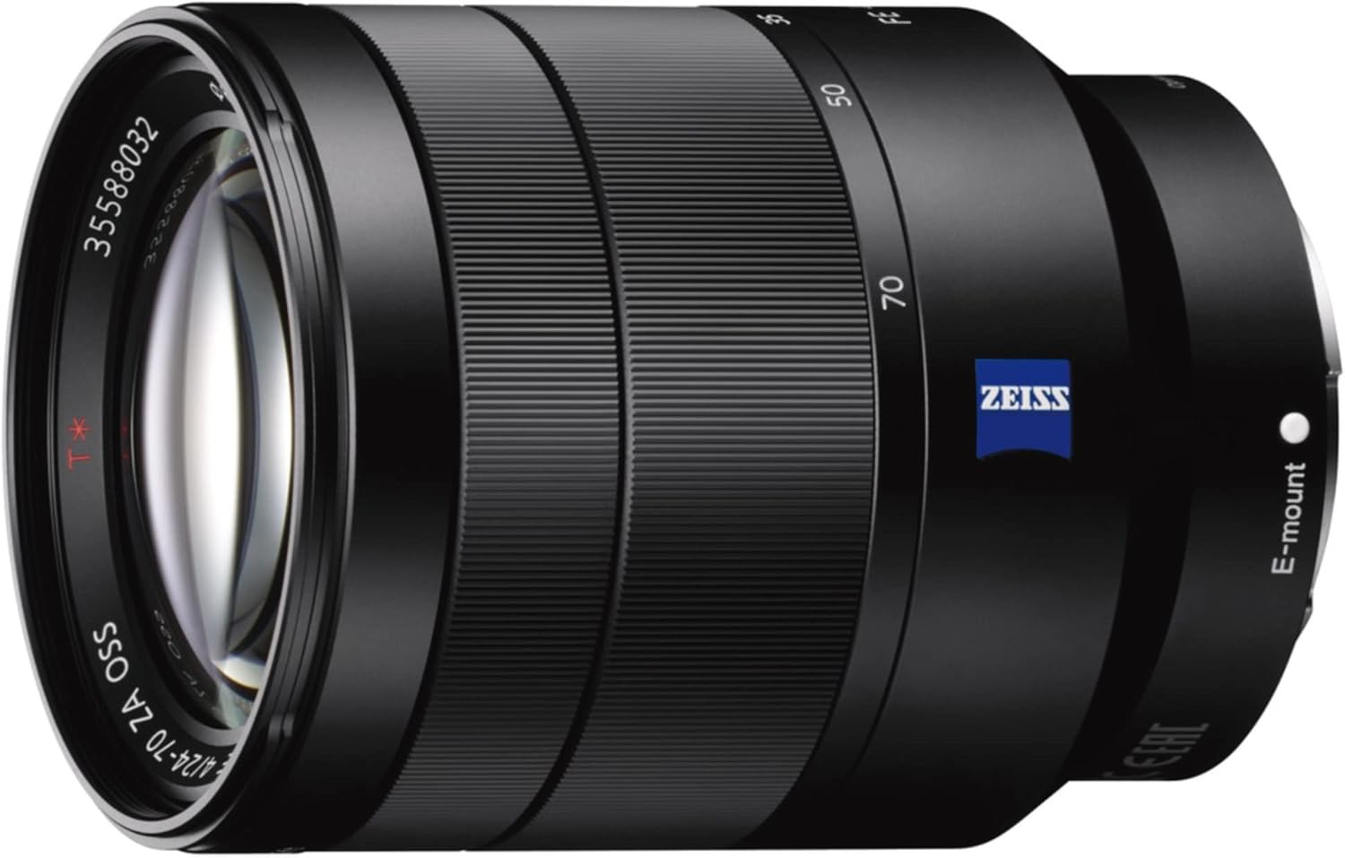 Sony SEL2470Z E Mount - Full Frame Vario T 24-70 mm F4.0 Zeiss Zoom Lens