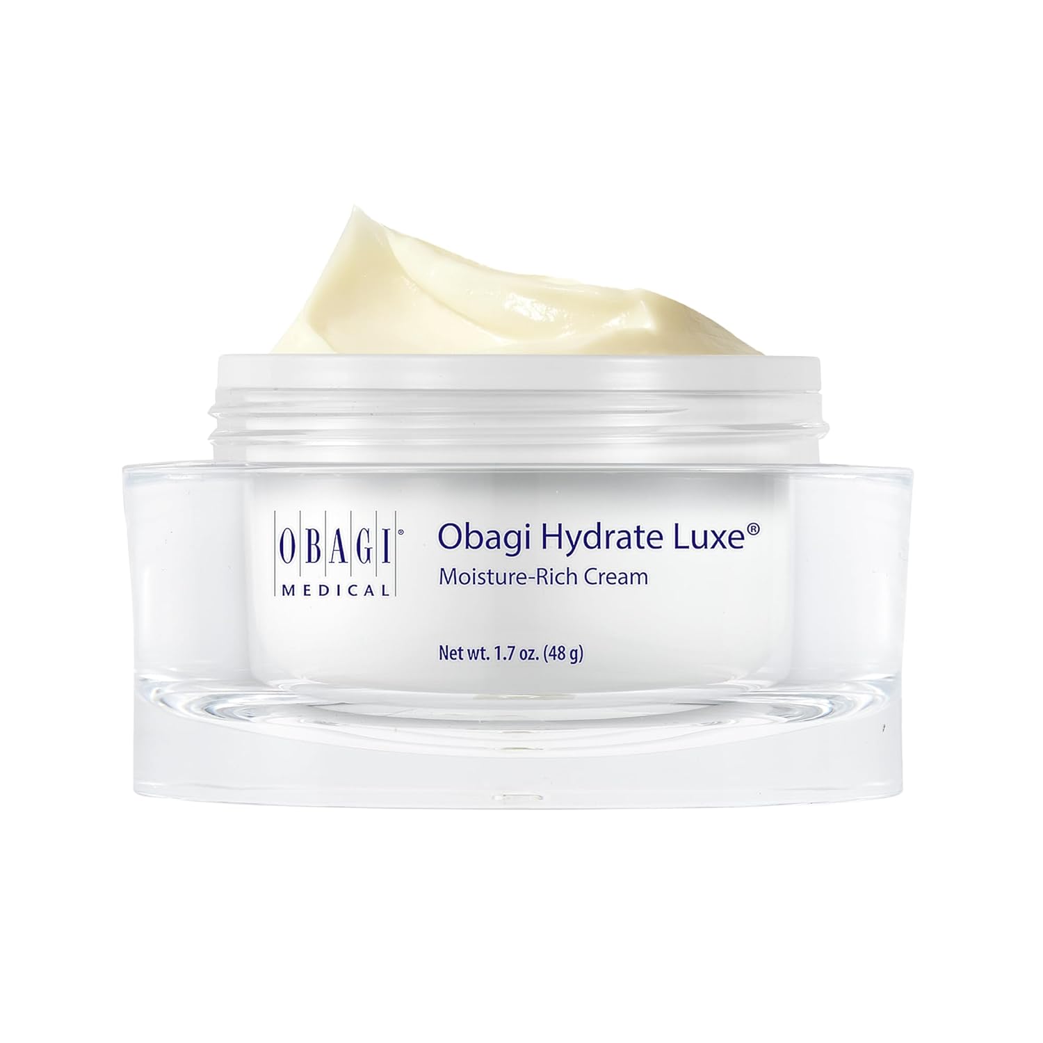 Obagi Hydrate Luxe Ultra-Rich Moisturizer – Non-Comedogenic with Tara Seed Extract and Biomimetic Peptides – Night Face Cream for Dry, Sensitive, or Aging Skin