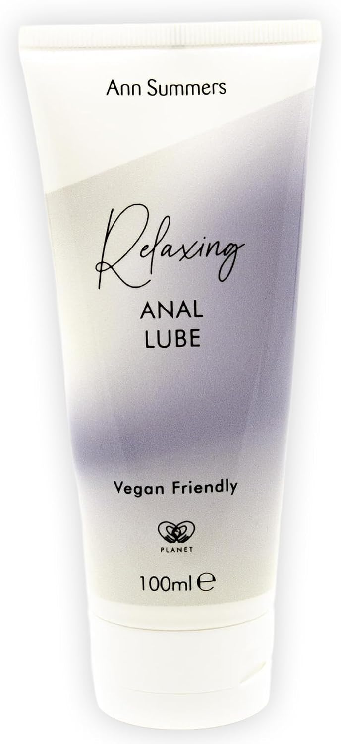 Ann Summers Relaxing Anal Lube 100ml Hybrid Silicone and Water Based Gel | Hybrid Lubricant for Long Lasting Glide. Contains Relaxing Ingredients for Enhanced Pleasure During Anal Play. Paraben-Free.