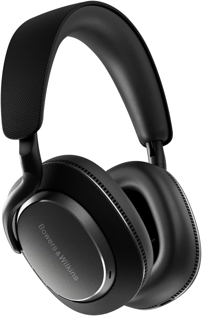 Bowers & Wilkins Px7 S3 Noise Cancelling Wireless Over-Ear Headphones, Qualcomm aptX™ Adaptive, Quick Charge, 30 Hours Playback, 8 Built-In Microphones - Anthracite Black