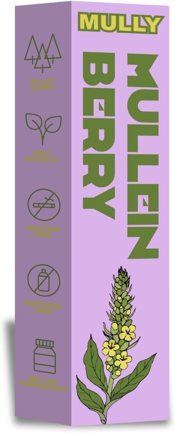 Mullein Herbal Pen with Mullein, Thyme & Eucalyptus – Smoking Alternative for Relaxation