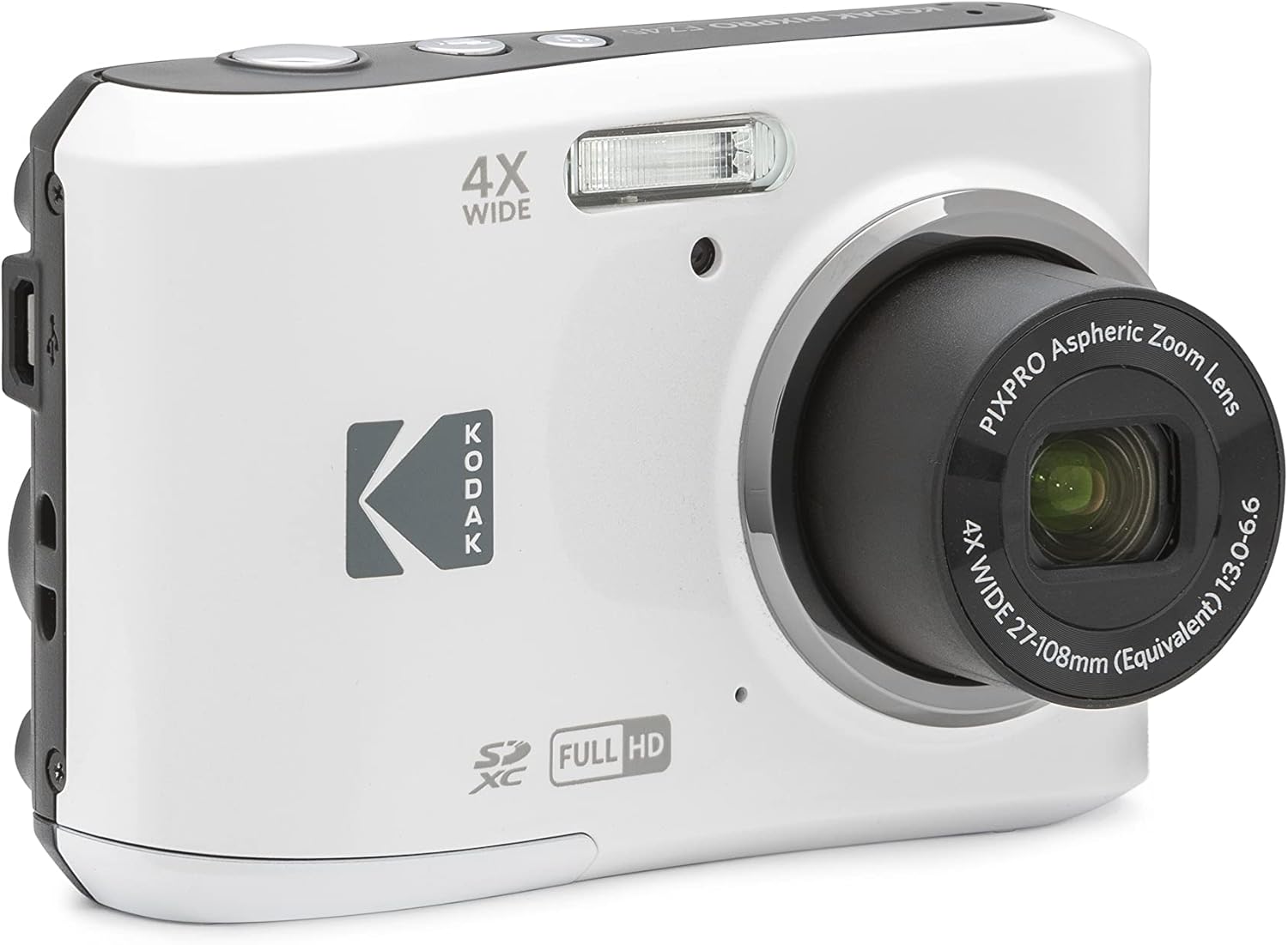 KODAK PIXPRO FZ45 1/2.3" Compact camera 16 MP CMOS 4608 x 3456 pixels White