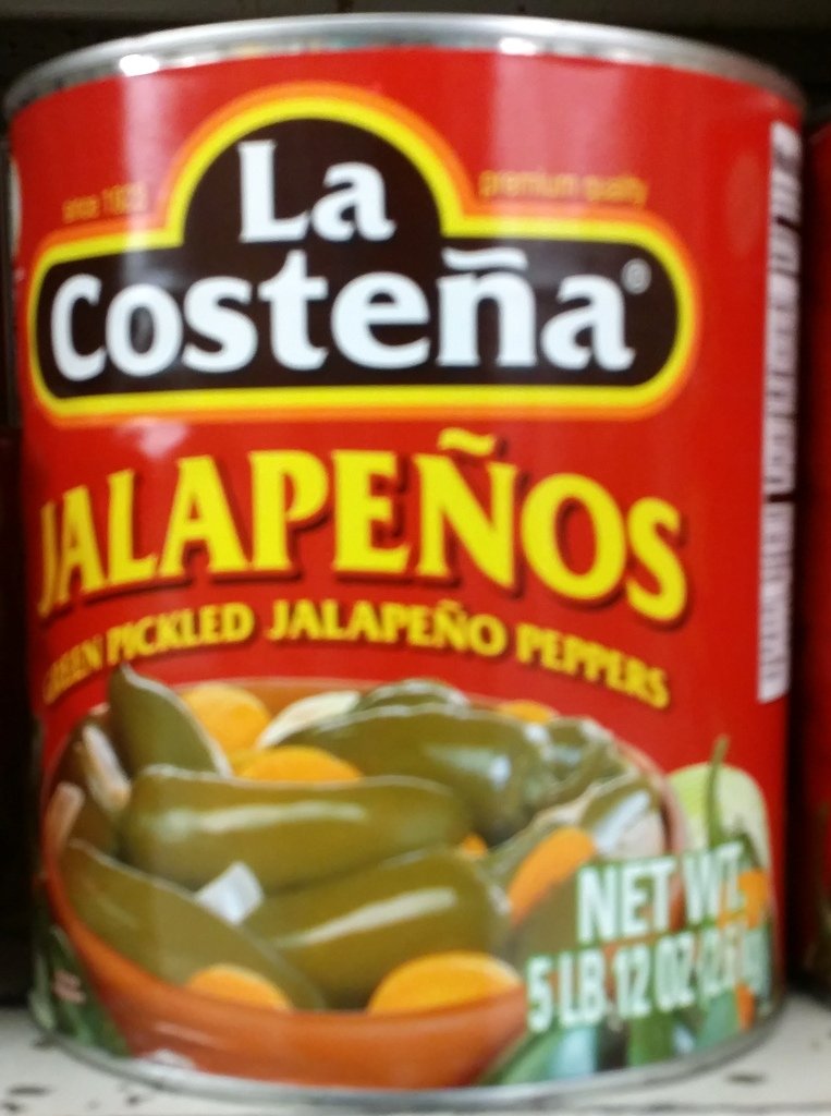 La Costena Jalapeno Peppers - 93 Ounce can
