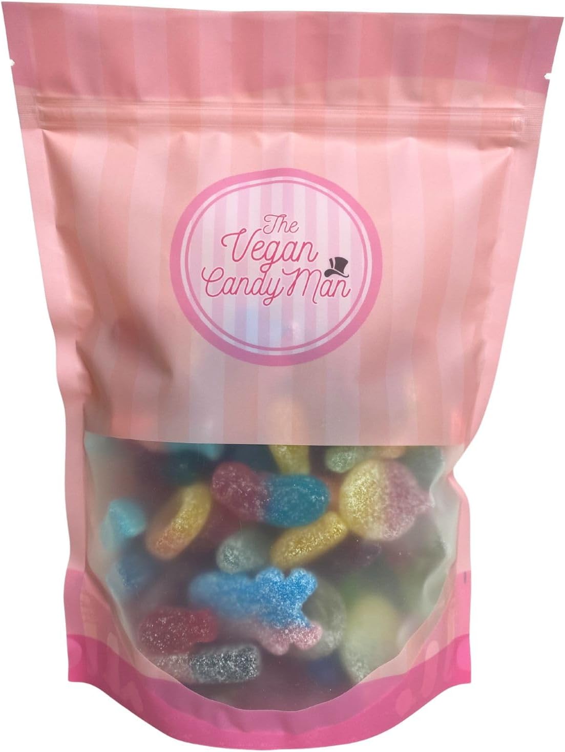 Huge 1kg Vegan Sweets Bag [Fizzy & Gummy Mix)