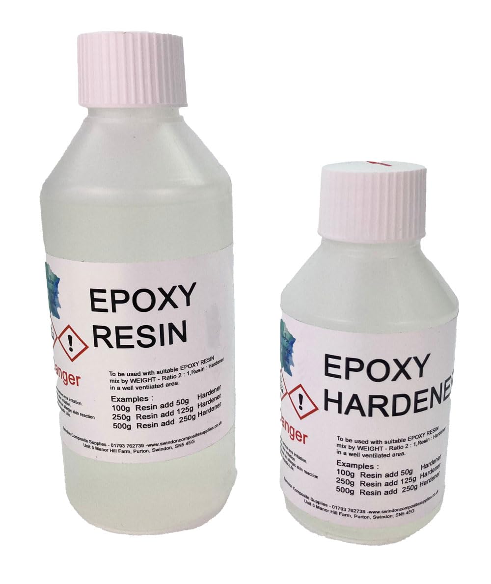 Swindon Composite Supplies : Carbon Fibre Repairs - Epoxy resin (Epoxy Repair Resin Only - 150g)