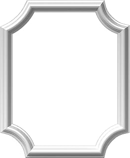 Ekena Millwork PNL16X20AS-02 16"W x 20"H x 1/2"P Ashford Molded Scalloped Wainscot Wall Panel