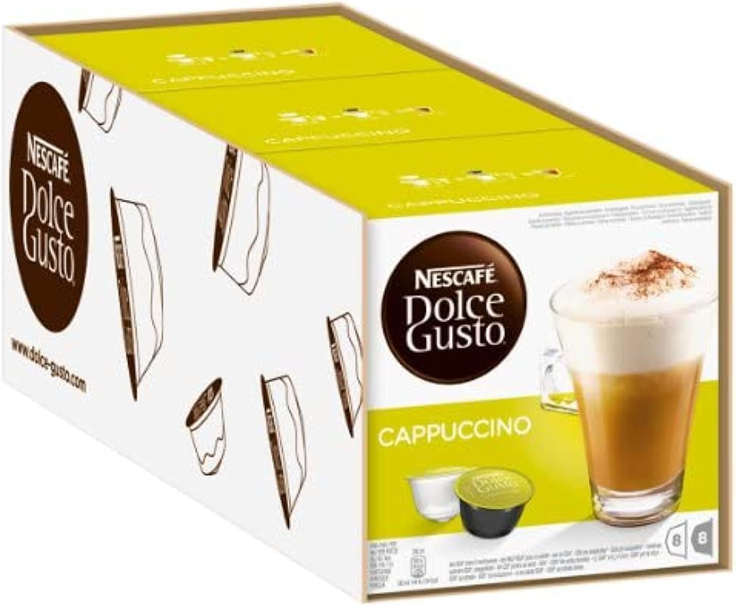 NESCAFE DOLCE GUSTO CAPPUCCINO 3X16 CAPS