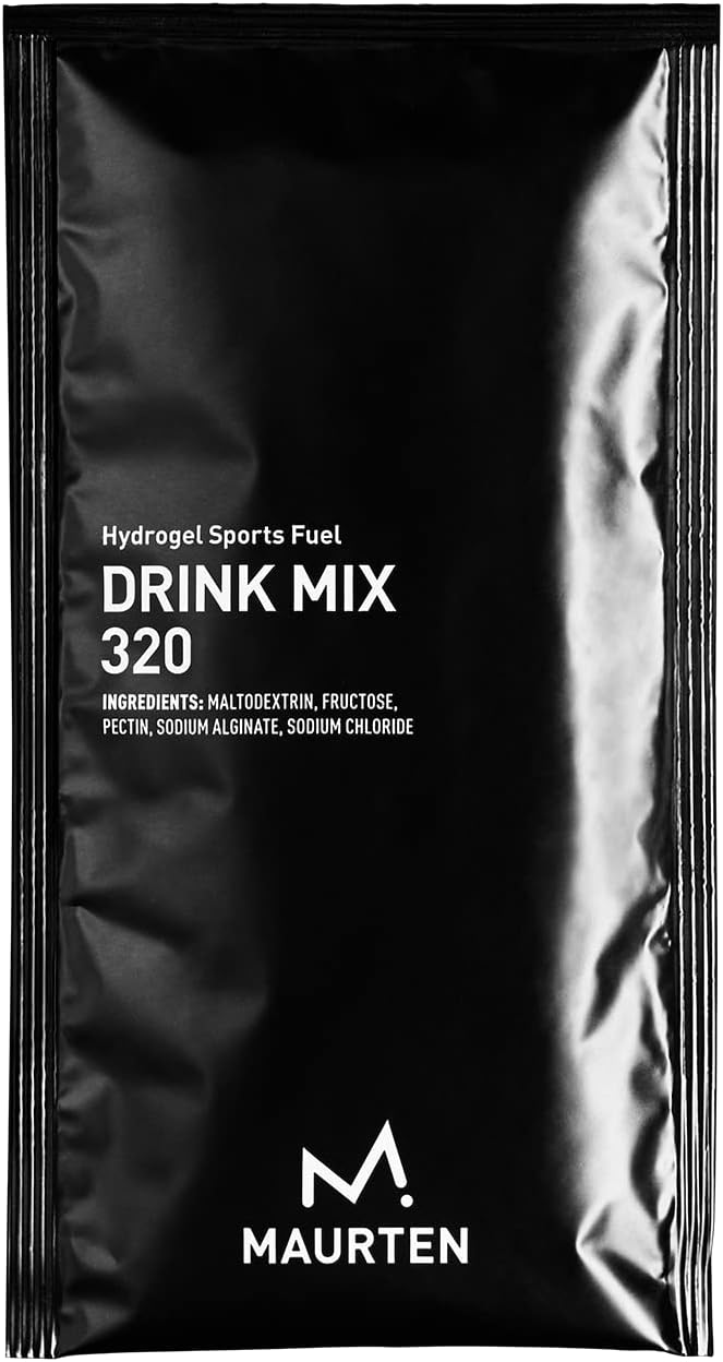Maurten Drink Mix 320 - Box of 14 Sachets - High-Carb Sports Drink with 80g Carbohydrates per Serving - Hydrogel Technology for Endurance & Performance, No Preservatives, Vegan & Gluten-Free