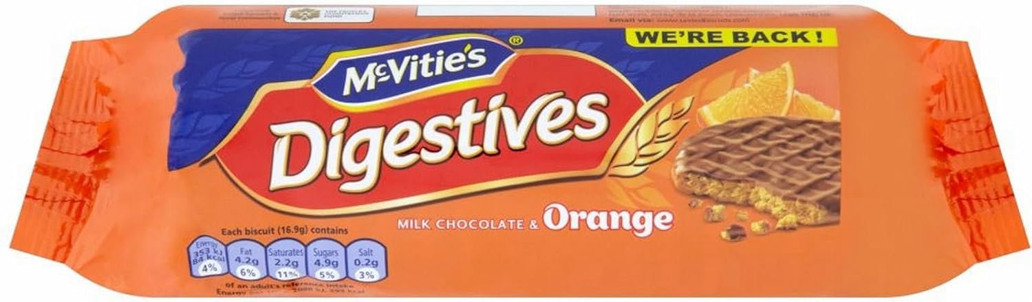 Mcvities Digestives Milk Chocolate 300g (Pack of 2)