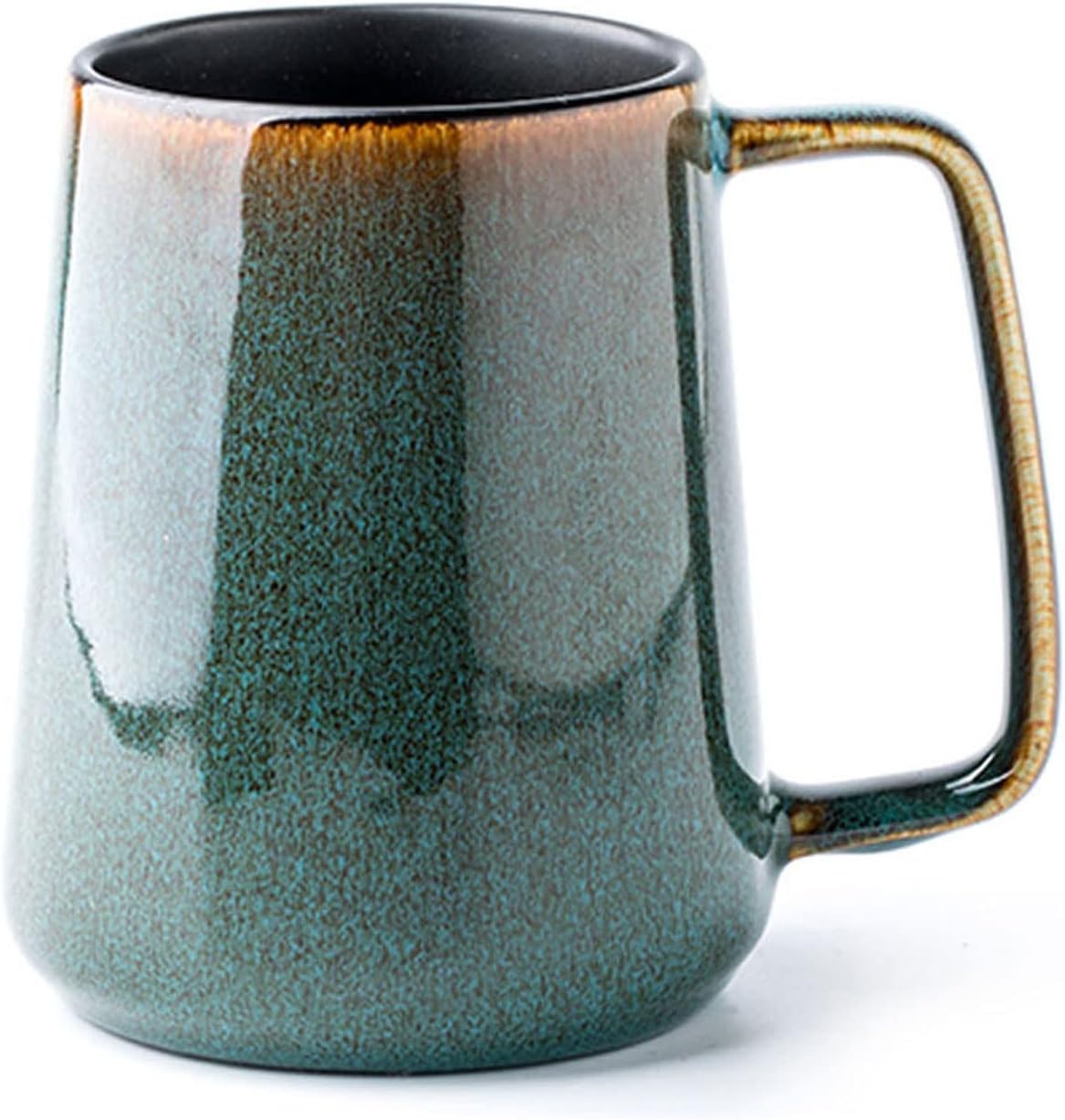 Large Ceramics Coffee Mugs，24 OZ/700ml Extra Large Cups, for Cappuccino, Latte, Hot Cocoa Or Hot Tea -Gift for Birthday/Christmas/Valentine's (24 oz Dark Green)