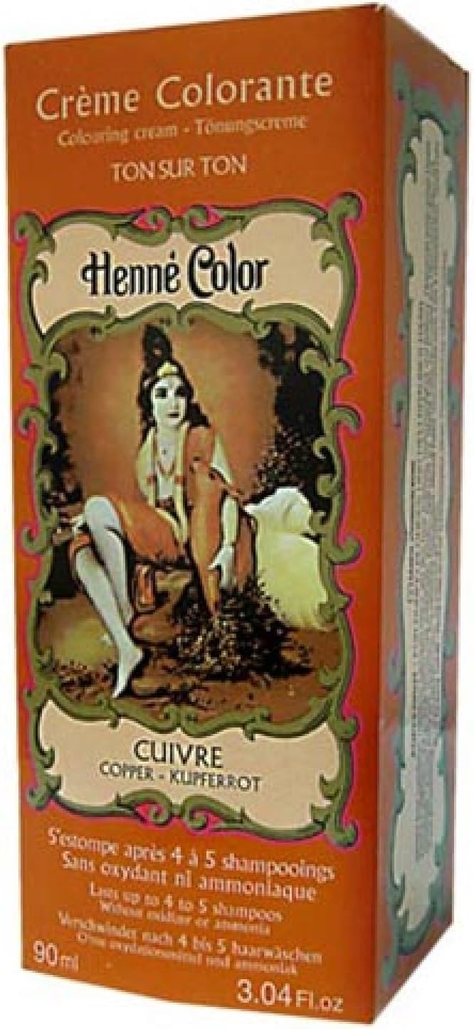 Henne Color Copper Henna Hair Colouring Cream 90 ml