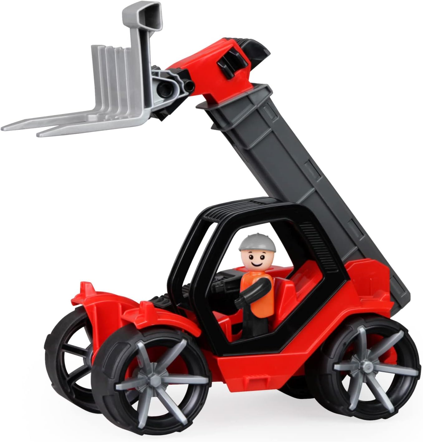 Lena TRUXX2 Toy Charger, Red/Black, 35 cm x 14.5 cm x 15 cm (SiMM Spielwaren GmbH 04513)