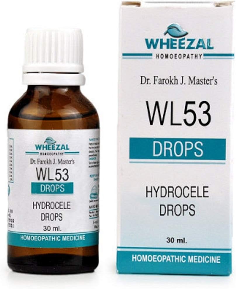 3 x Wheezal Homeopathy WL-53 Drops (30 ML) by Exportmall