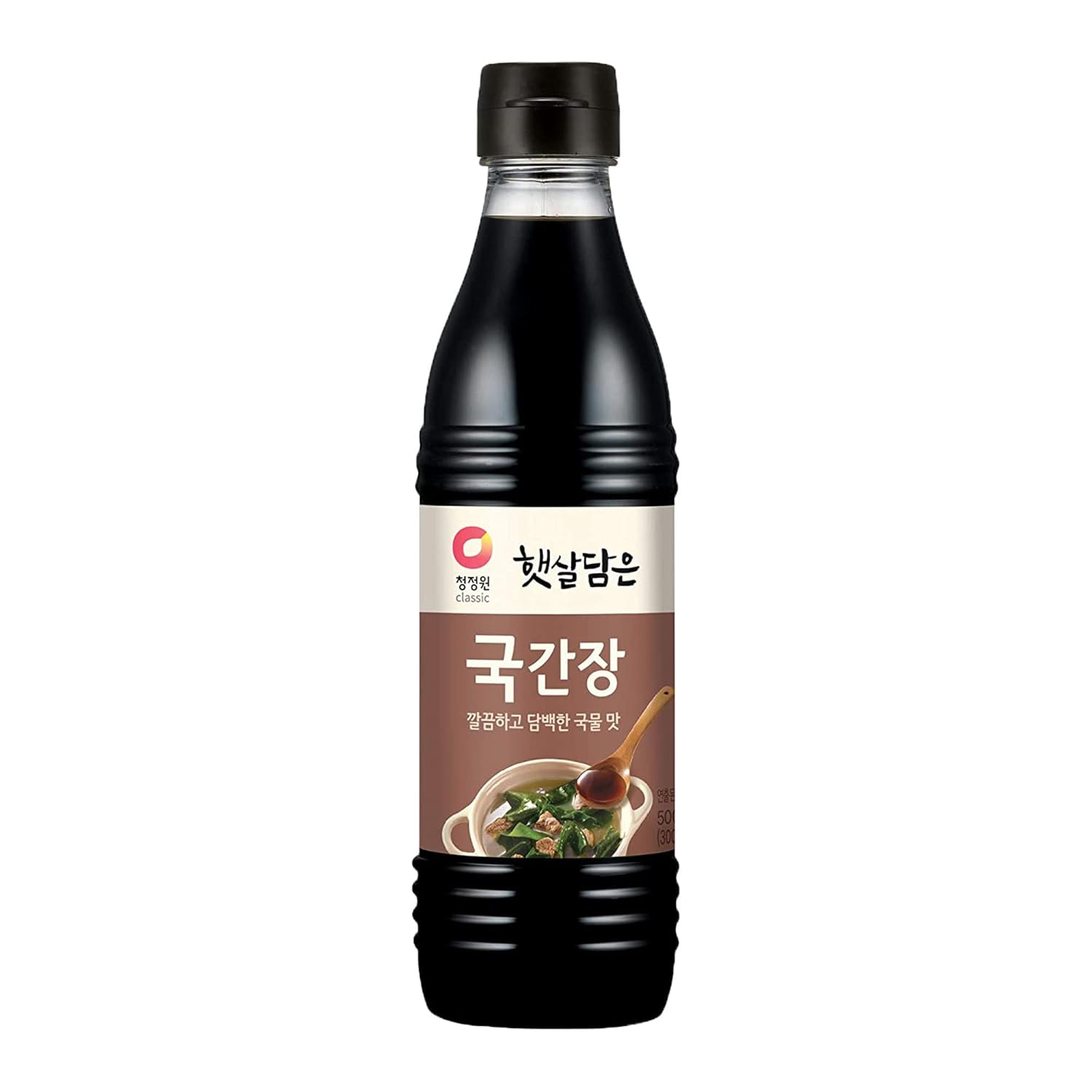 O'Food Soy Sauce, Naturally Brewed Premium Soy Sauce, All-Purpose, Rich, Perfect for Marinating and Seasoning (For Soup & Stew (Kook), 500 ML)