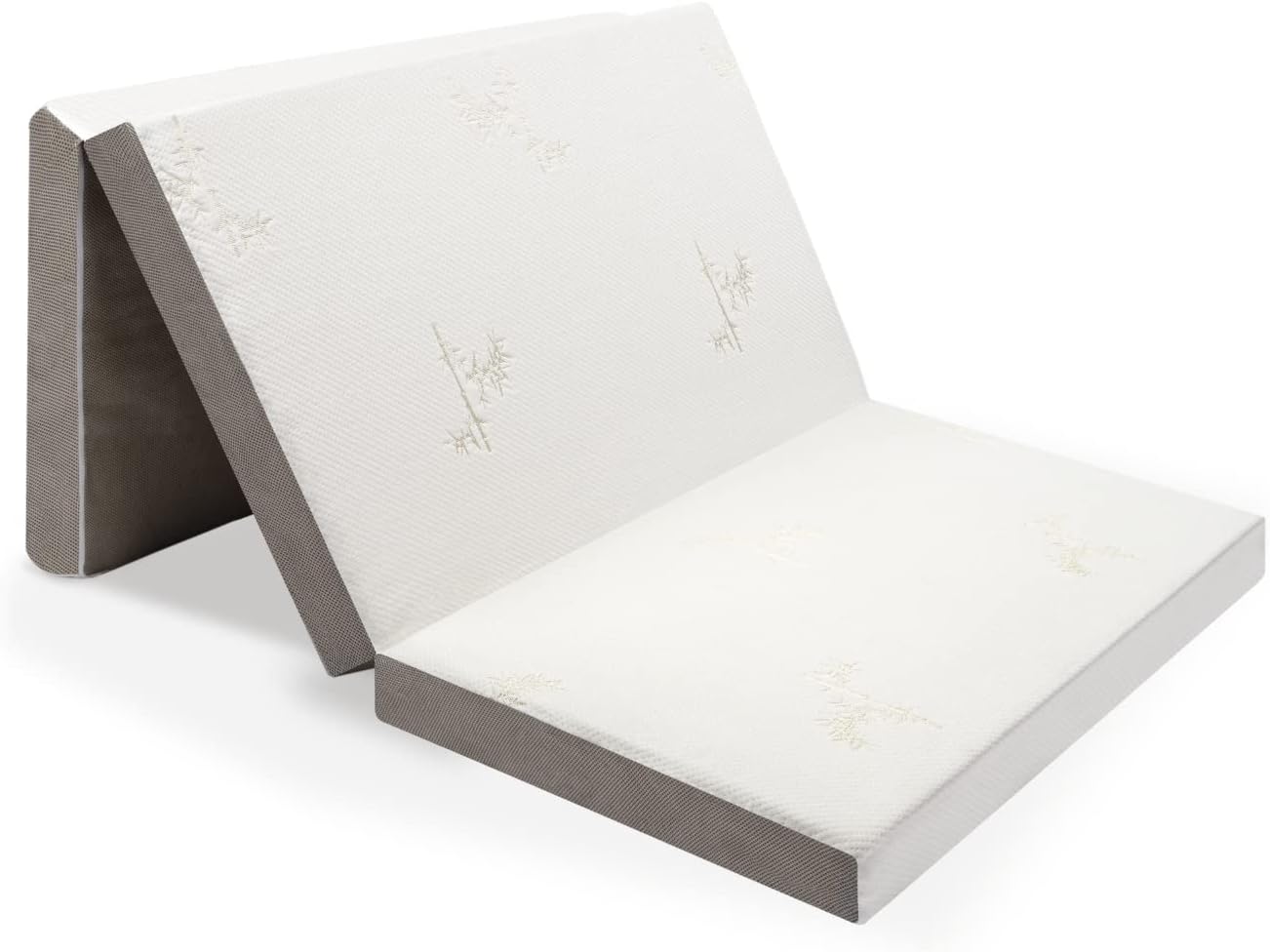 Milliard Premium Floor Futon Mattress, Thick Folding Mattress for Dormitories and Guests, Washable and Non Slip Cover, Support and Pressure Relief (Small Single, 190 x 75 x 10 cm)