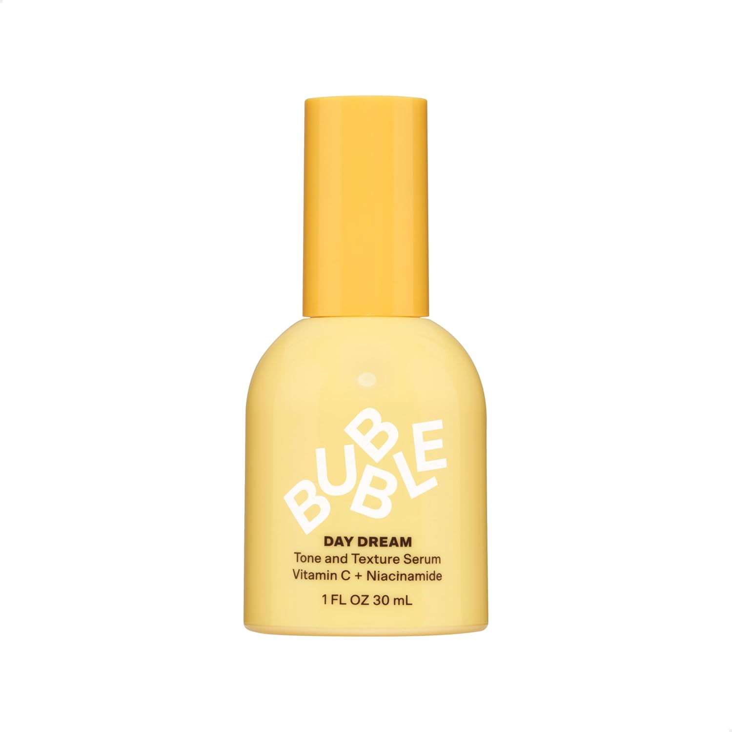 Bubble Skincare Day Dream Vitamin C Serum for Face - Hydrating Face Serum with Niacinamide + Ceramides - Helps Even Skin Tone and Improve Texture from Sun Damage - Summer Skin Care Essential (30ml)