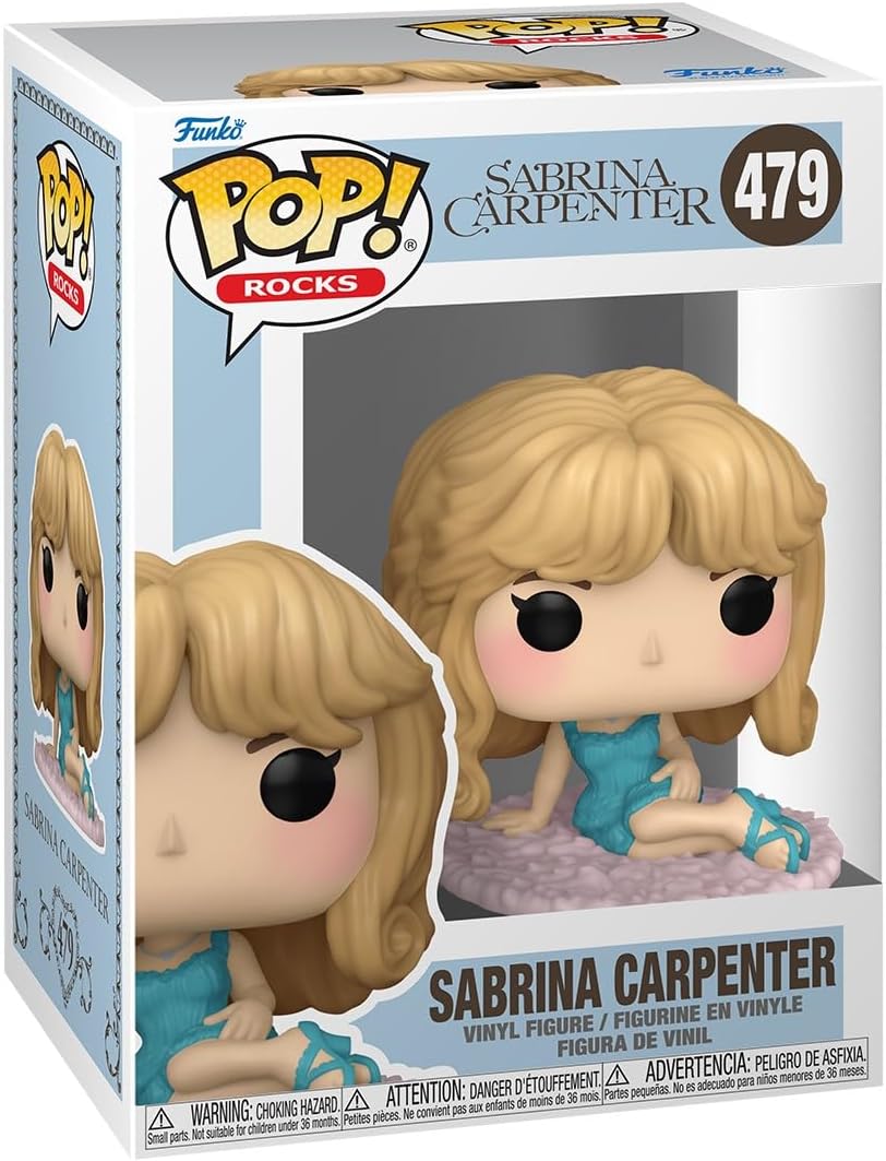 Funko Pop Rocks: Sabrina Carpenter - (Night Gown) - Collectable Vinyl Figure - Gift Idea - Official Merchandise - Toys for Kids & Adults - Music Fans - Model Figure for Collectors and Display
