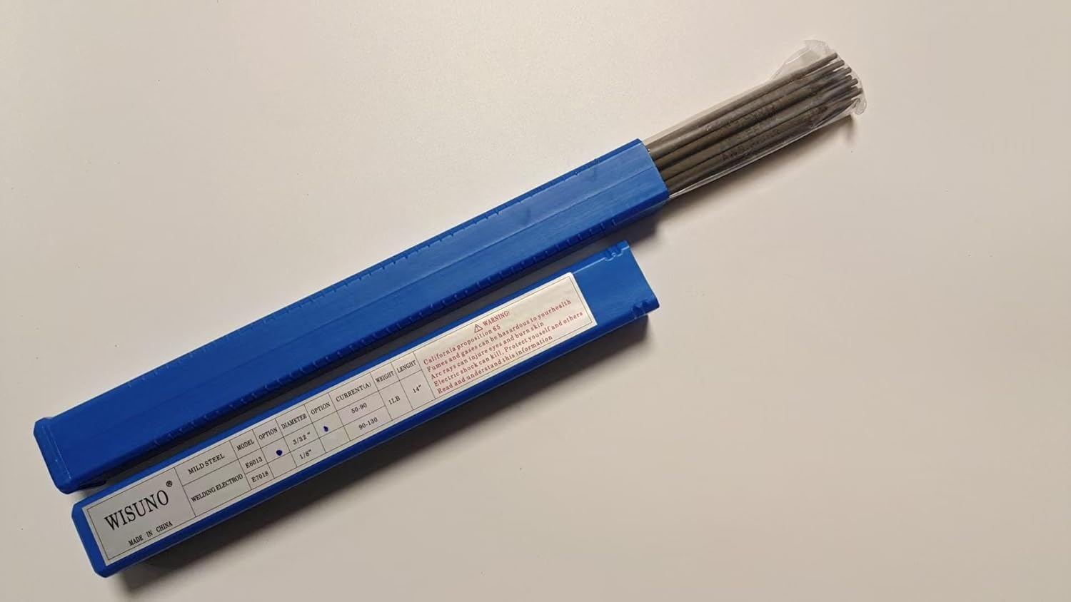 Welding Rods,E6013 3/32'' 1LB,Carbon Steel Stick Electrodes