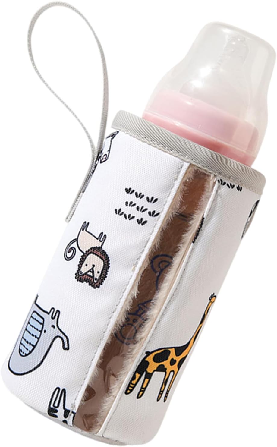 Baby Bottle Insulator Sleeve with Lanyard Baby Feeding Bottle Warm Covers Toddler Milk Protector Covers Toddler Milk Sleeve