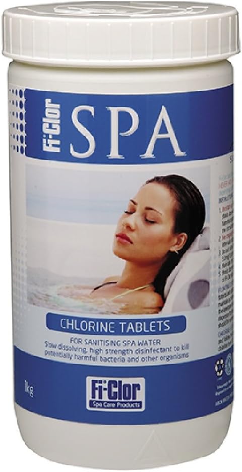 Fi-clor Spa and Hot Tub 20g Chlorine Tablets 1kg