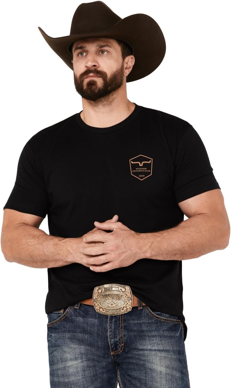 Kimes Ranch Men’s T-Shirt Collection – Soft Cotton Blend Short Sleeve Western Tees